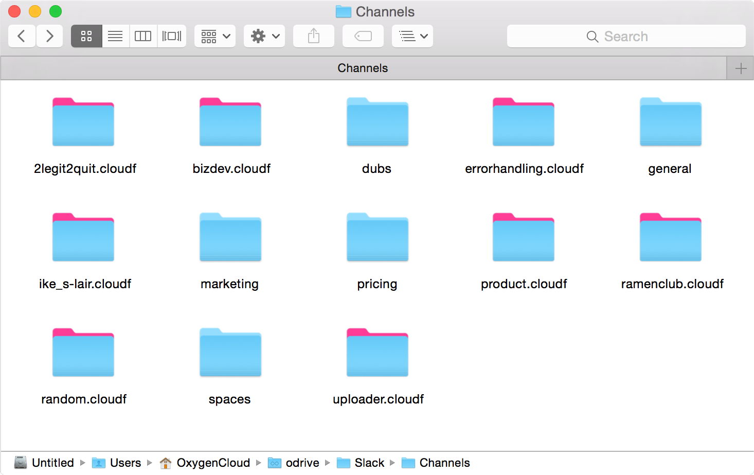 Access all the files in your channels